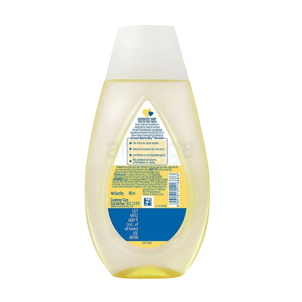 Asda Johnsons Bath Box Johnsons Head-To-Toe Baby Wash Shampoo