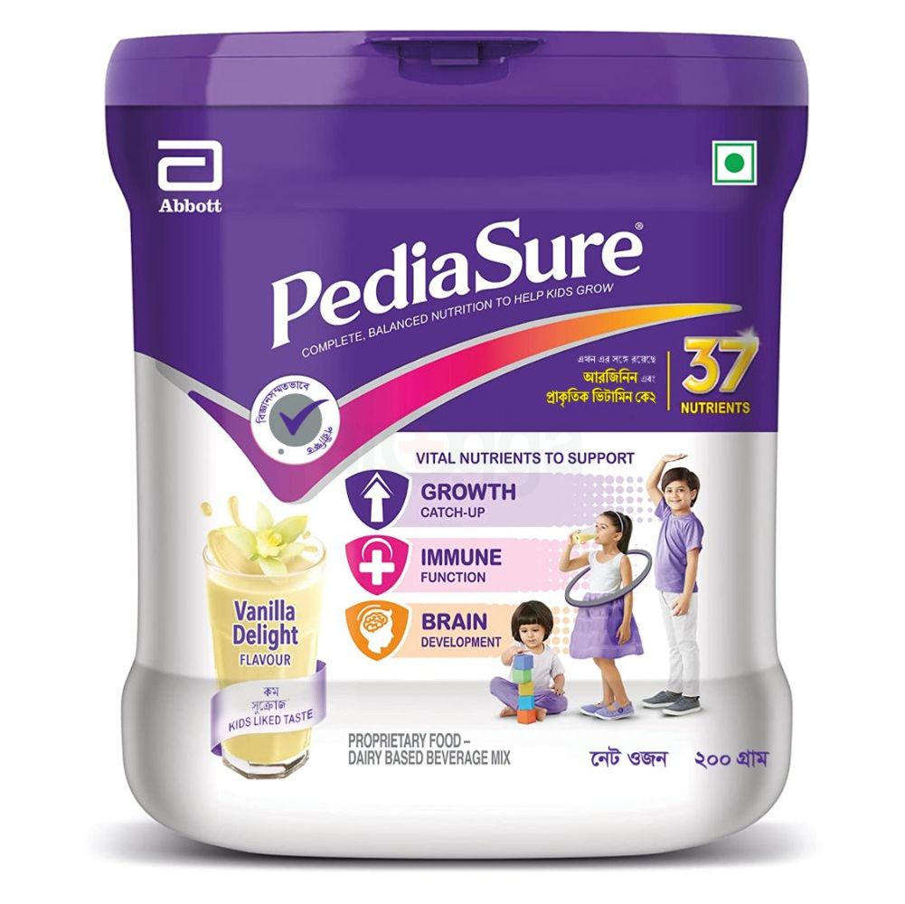PediaSure Vanilla Flavor Health and Nutrition Drink Powder for Kids ...