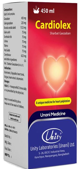 Cardiolex 450ml 450ml Syrup