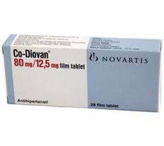 Co-Diovan 12.5/80 12.5mg+80mg Tablet