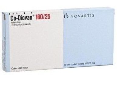 Co-Diovan 25/160 25mg+160mg Tablet