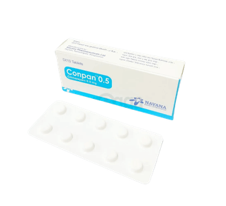 Conpan 0.5 0.5mg Tablet