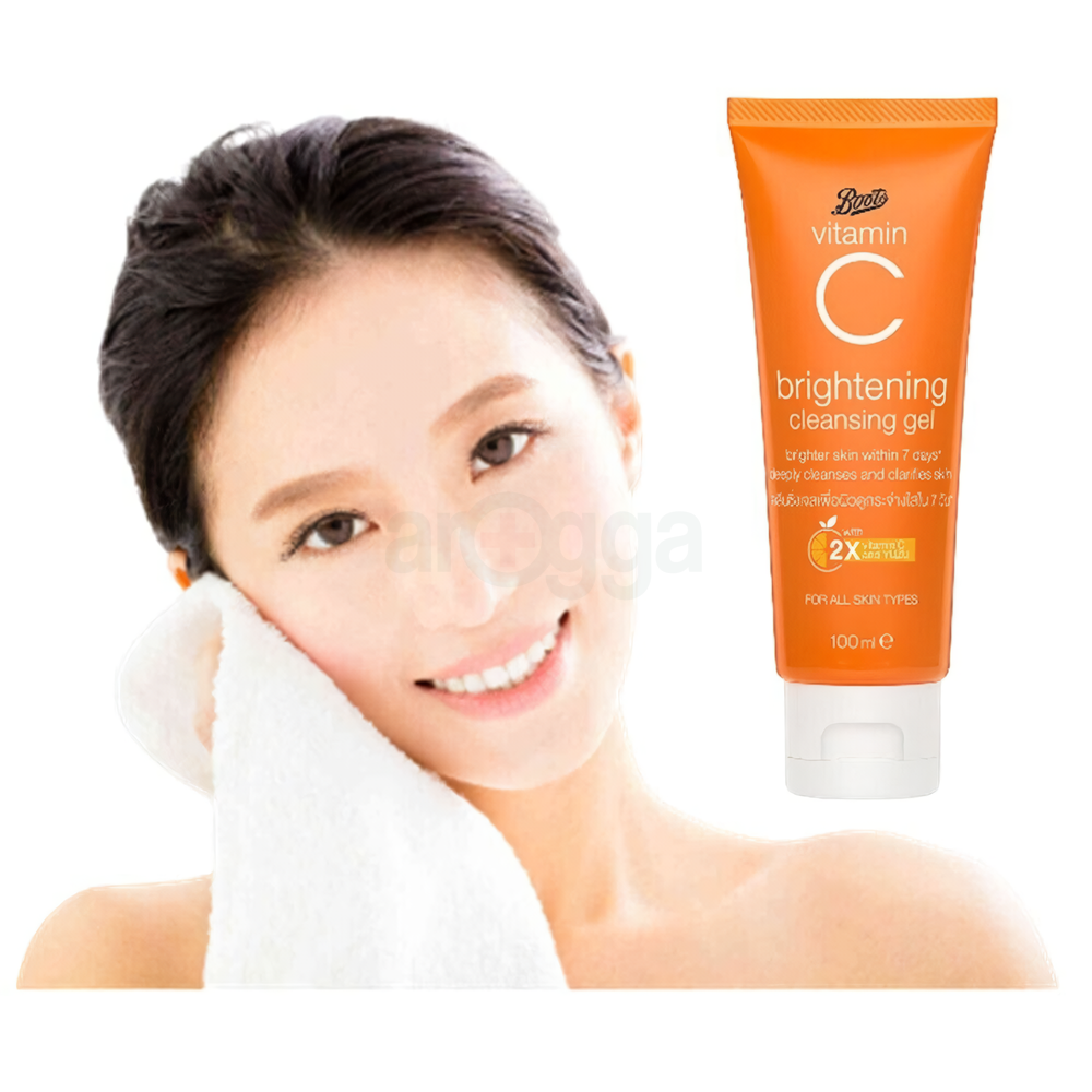Boots Vitamin C Brightening Cleansing Gel for All Skin Types