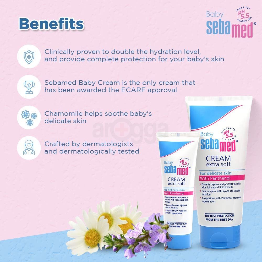 Sebamed Extra Soft Baby Cream for Delicate Skin with Panthenol