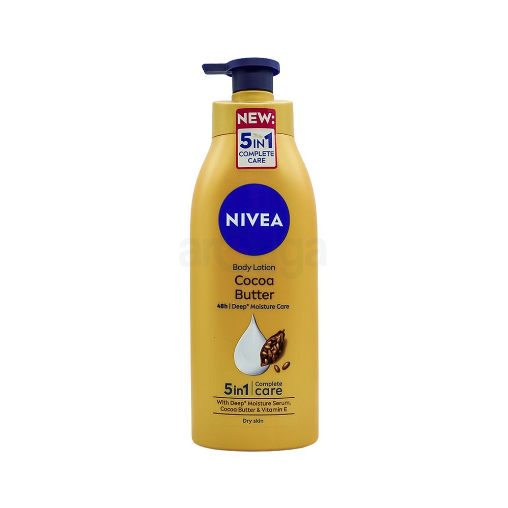 Nivea 48h 5 In 1 Deep Moisture Care Body Lotion With Cocoa Butter And Vitamin E For Dry Skin Made 3462