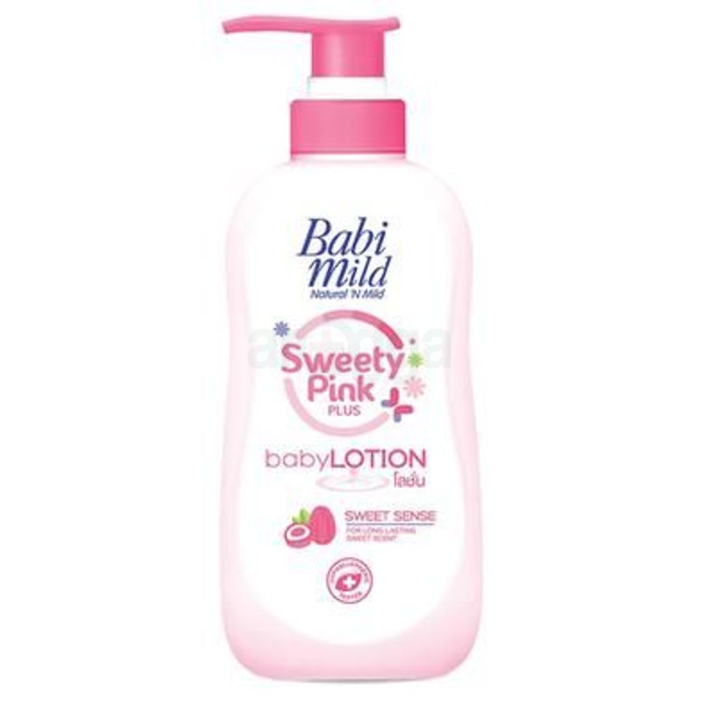 Babi Mild Baby Sweety Pink Plus Baby Lotion- 400ml - Arogga Online Pharmacy