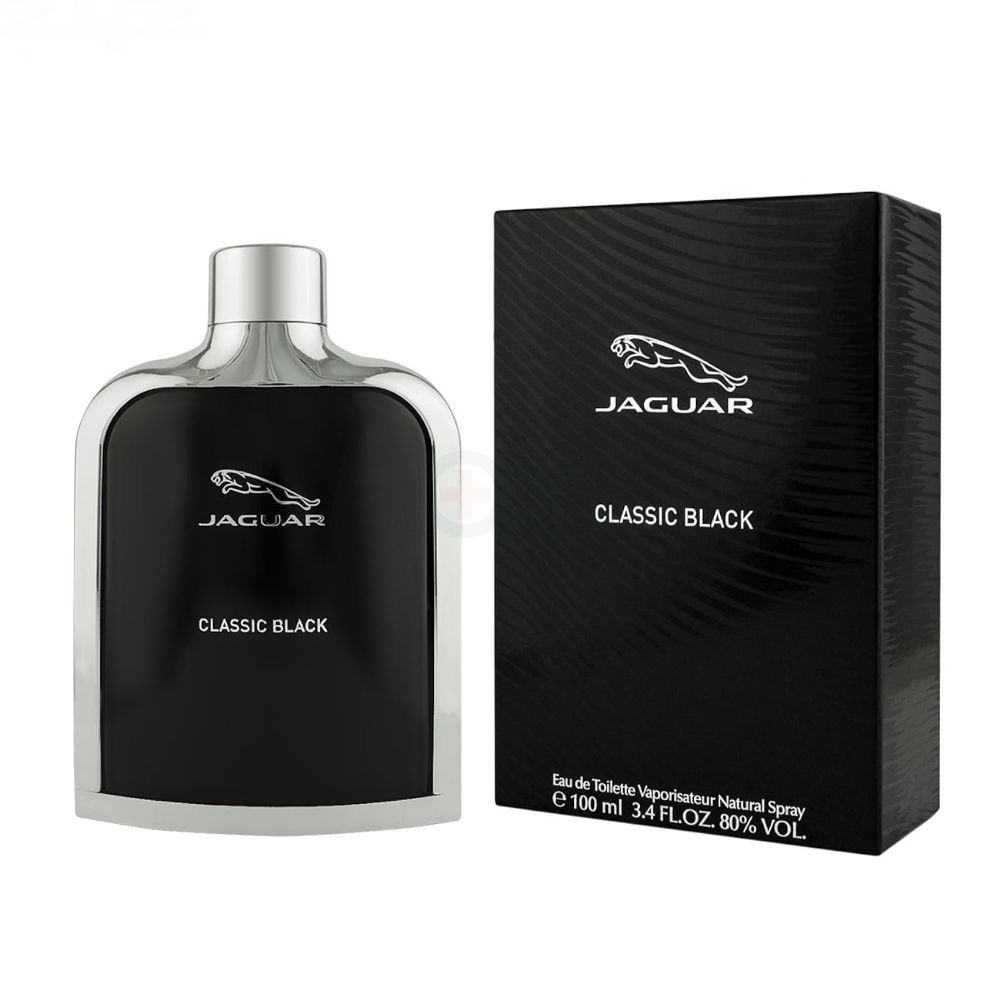 Jaguar Classic Black for Men Eau De Toilette Vaporisateur Natural