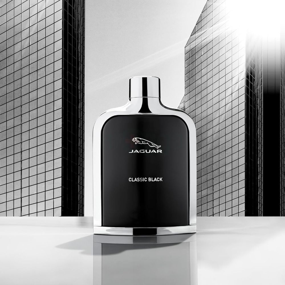 Jaguar Classic Black for Men Eau De Toilette Vaporisateur Natural