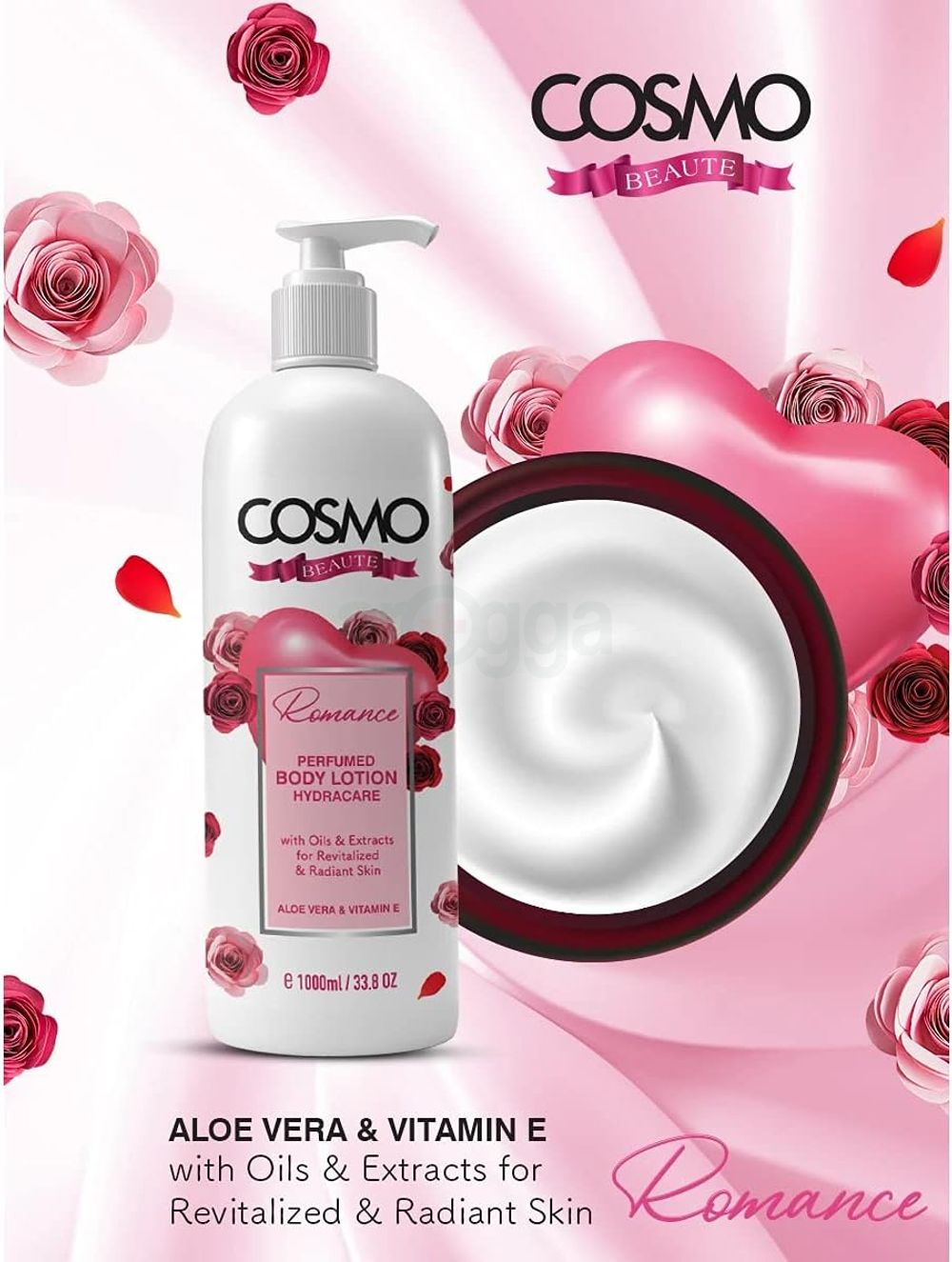 Cosmo Beaute Romance Enchanting Perfumed Body Lotion with Aloe