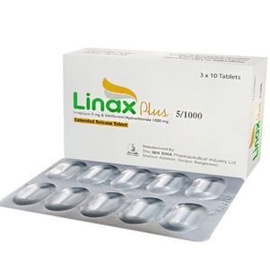 Linax Plus 5/1000 5mg+1000mg Tablet