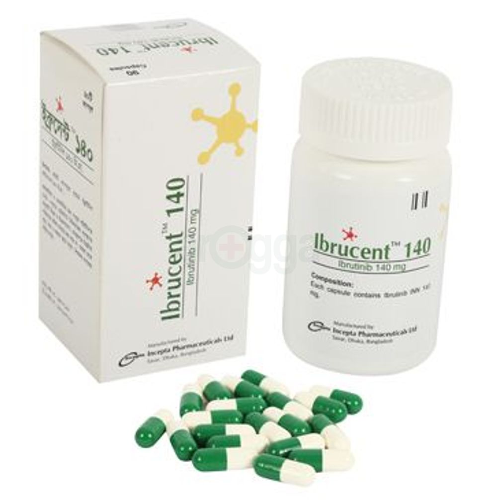 Ibrucent 140mg Capsule, image size:1000x1006