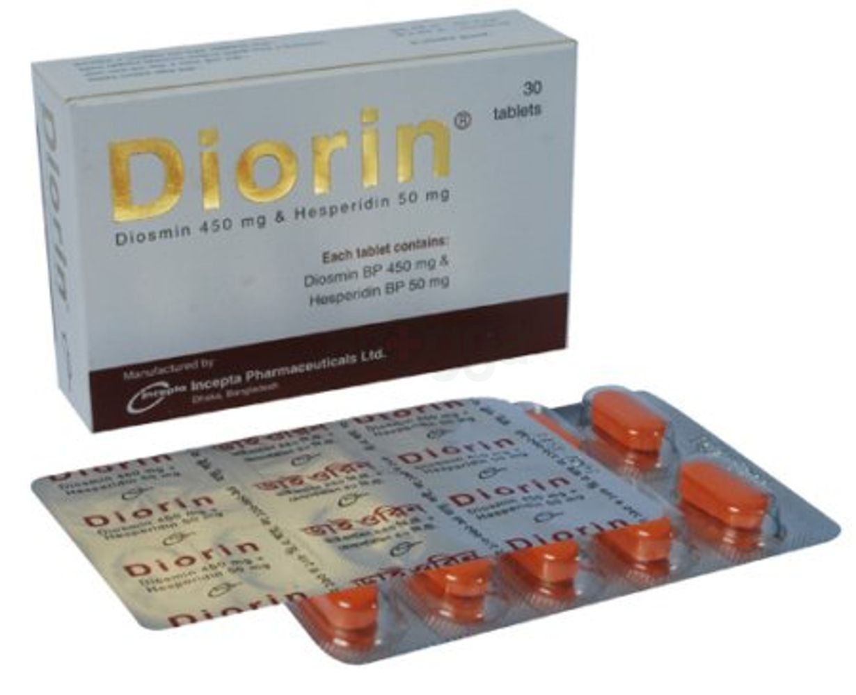 Diorin 450mg+50mg Tablet - Arogga Online Pharmacy