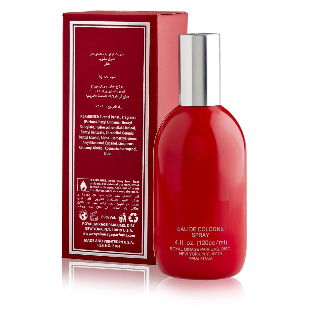 Royal Mirage Sport 120ml EDC Spray Arogga Beauty Store