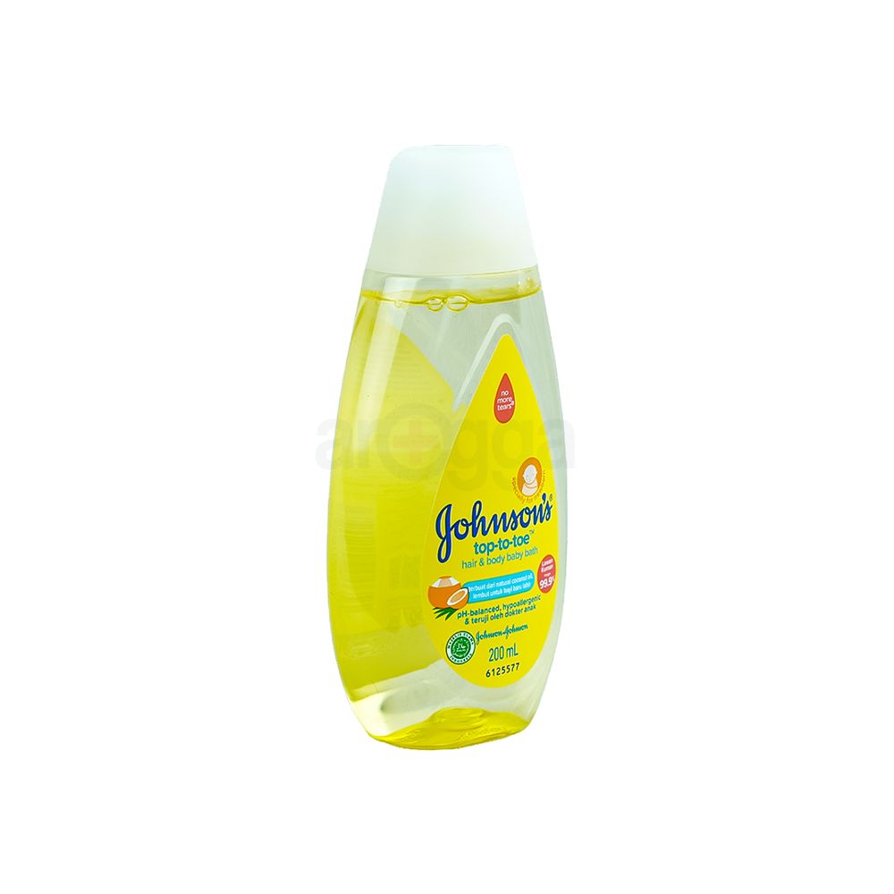 Johnson's Top to Toe Hair Body Baby Bath (Made in Indonesia
