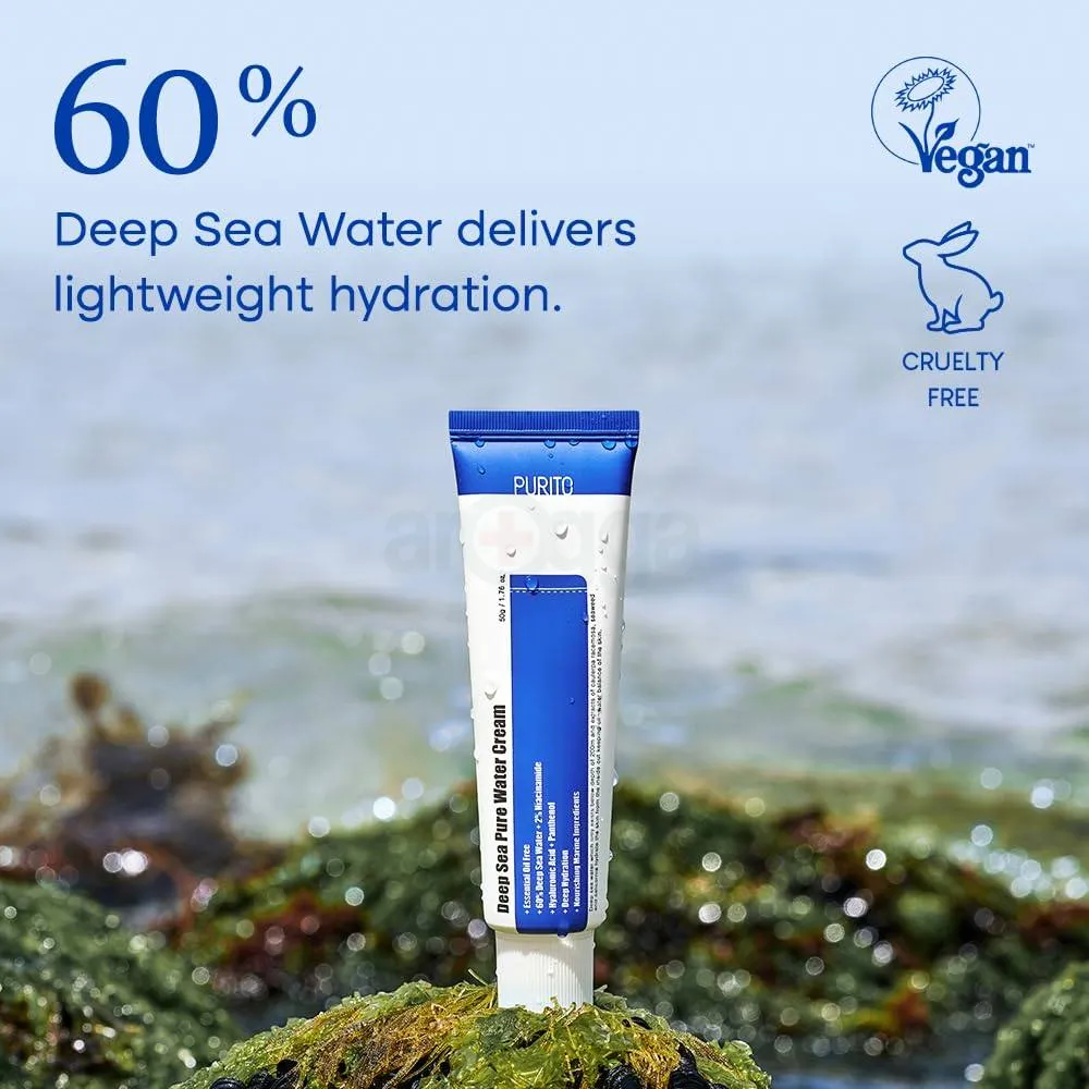 Purito Deep Sea Pure Water Face Cream Arogga Beauty Store