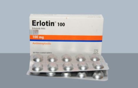 Erlotin 100mg Tablet