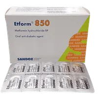 Etform 850mg Tablet