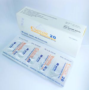 Esotor 20mg Tablet