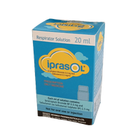 Iprasol Nebuliser Solution 500mcg+2.5mg/3ml Nebuliser Solution